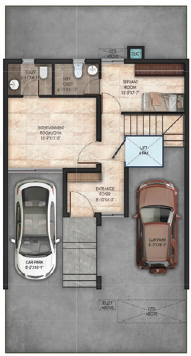 Basement West